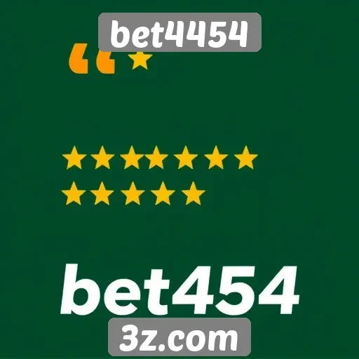 Avaliações de usuários sobre o bet4454